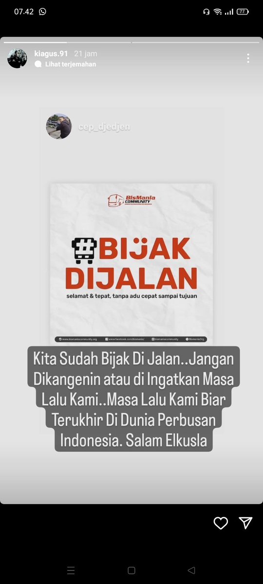MaulanaRifkyP's tweet photo. Mantap
Kenyamanan &amp; keselamatan harus lebih diutamakan

@BisKota_ https://t.co/PRNEdNZZez