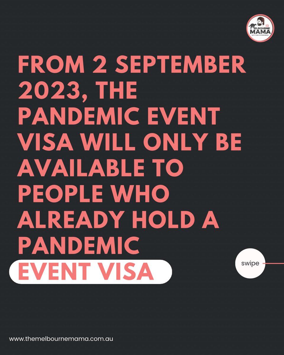 melbourne_mama's tweet image. SWIPE TO KNOW MORE MAMA
if you still need further information inbox us for the source link
All about SUBCLASS 408
#MelbourneMAMA #covidvisa #subclass408 #migration #updates #news #australia #students #internationalstudents