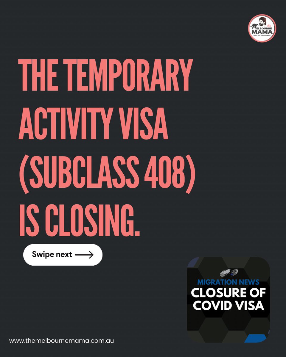 melbourne_mama's tweet image. SWIPE TO KNOW MORE MAMA
if you still need further information inbox us for the source link
All about SUBCLASS 408
#MelbourneMAMA #covidvisa #subclass408 #migration #updates #news #australia #students #internationalstudents