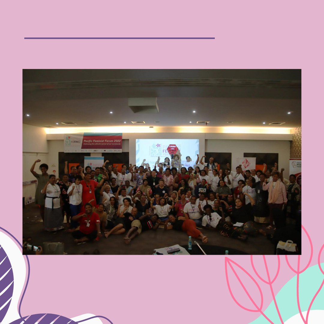 ForumPff's tweet photo. "The first ever Fiji National Feminist Forum took place from 2-4 Nov. 2022 in Fiji. The forum brought together over 80 women and feminists from their own constituencies. With the theme of Embracing the Collective Power of our Movements." 
@CoalitionWe @spc_cps @GlobalSpotlight https://t.co/g640vGfSNB