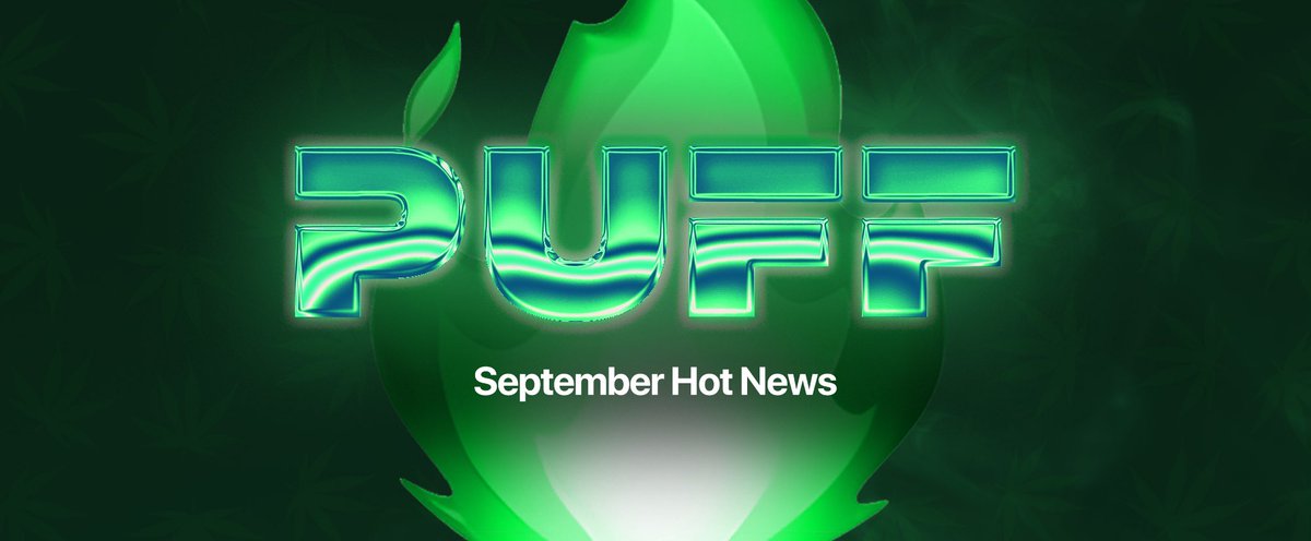 PUFFdrc20's tweet photo. ☀️ #SUMMER IS OVER — BUT THE #SUN IS STILL WARM

📑 Soon we 'll present a #Contest for the best #StickerPack in Telegram

🎮 Now we’re creating the first #Doge #Play2Earn #P2E Game, where everyone can multiply their tokens 
🤫 And I'm not just talking about $PUFF... Details coming soon

💰 We’ve almost implemented the #PUFF payment in our #Cannabis Stores in #Thailand
😮‍💨 Everyone 'll be able to come and enjoy the best strain for $PUFF

🔔 Turn on notifications, stay tuned!
#September won’t leave you calm!
#UNIX #Unielon @unielonwallet