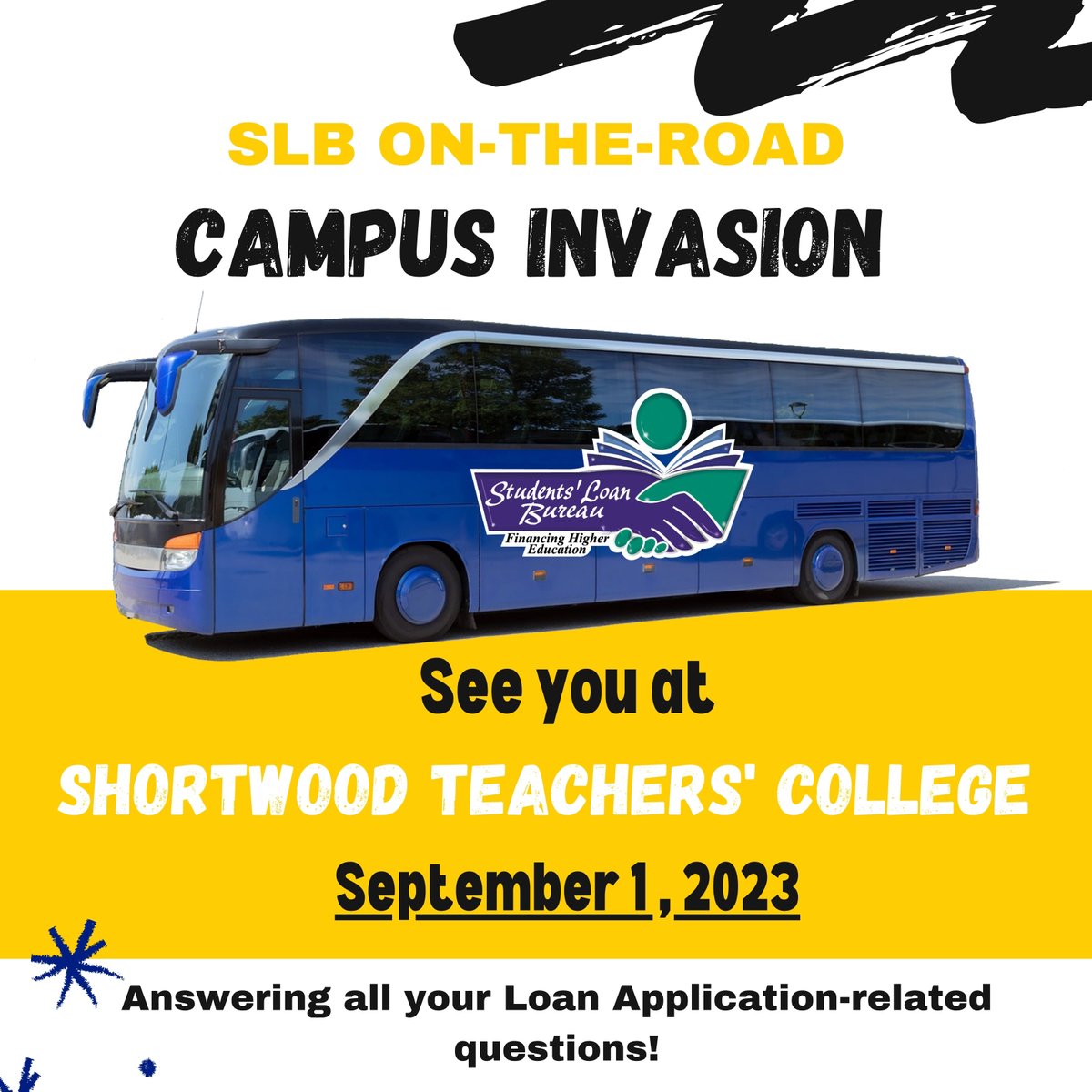 slbja's tweet photo. Join us at Shortwood Teachers’ College on September 1, 2023. https://t.co/KC1Gn2CRKu