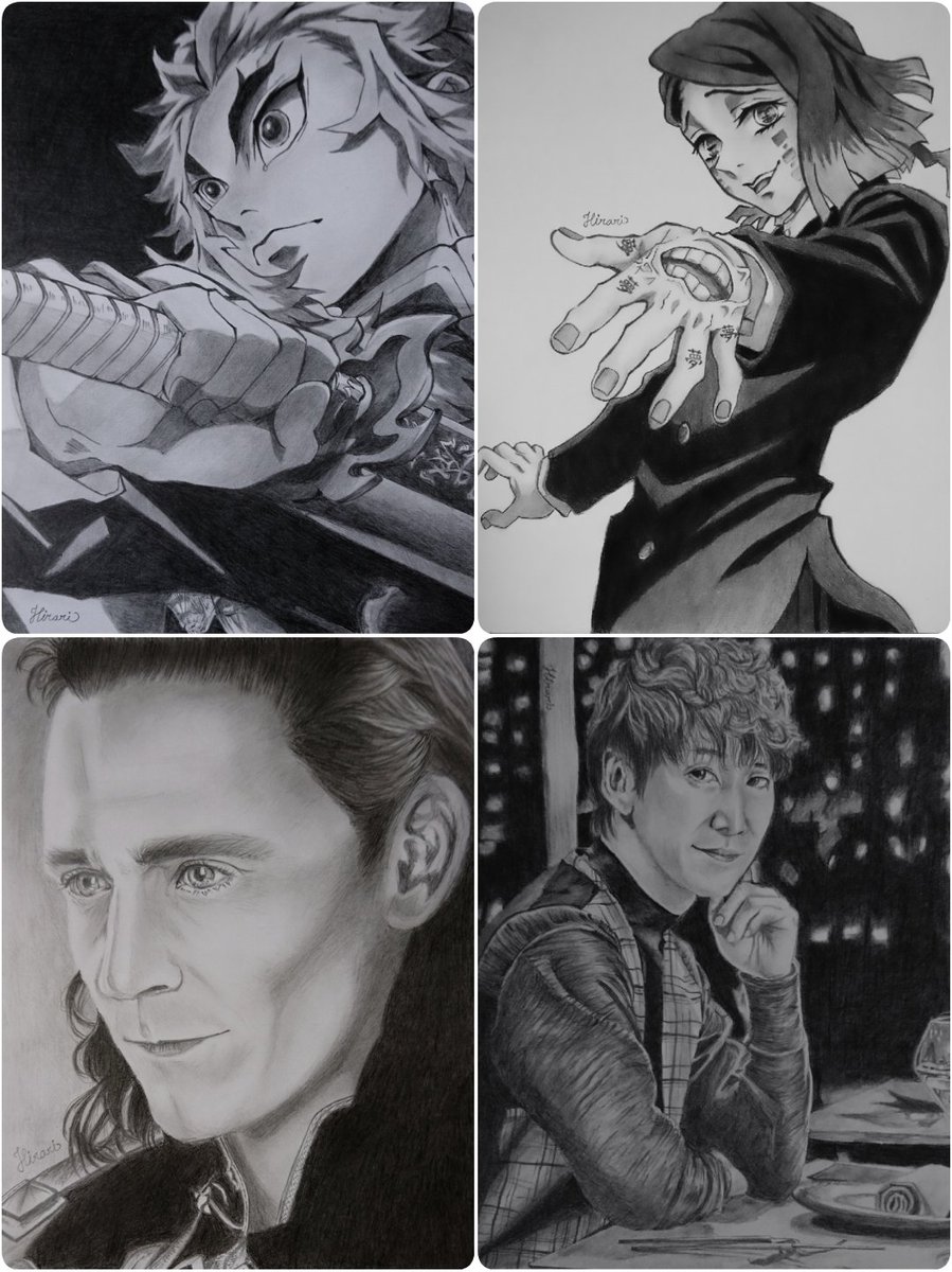 #とびきりの黒を魅せて下さい
黒の表現が特にお気に入りな絵を選んでみました😊 