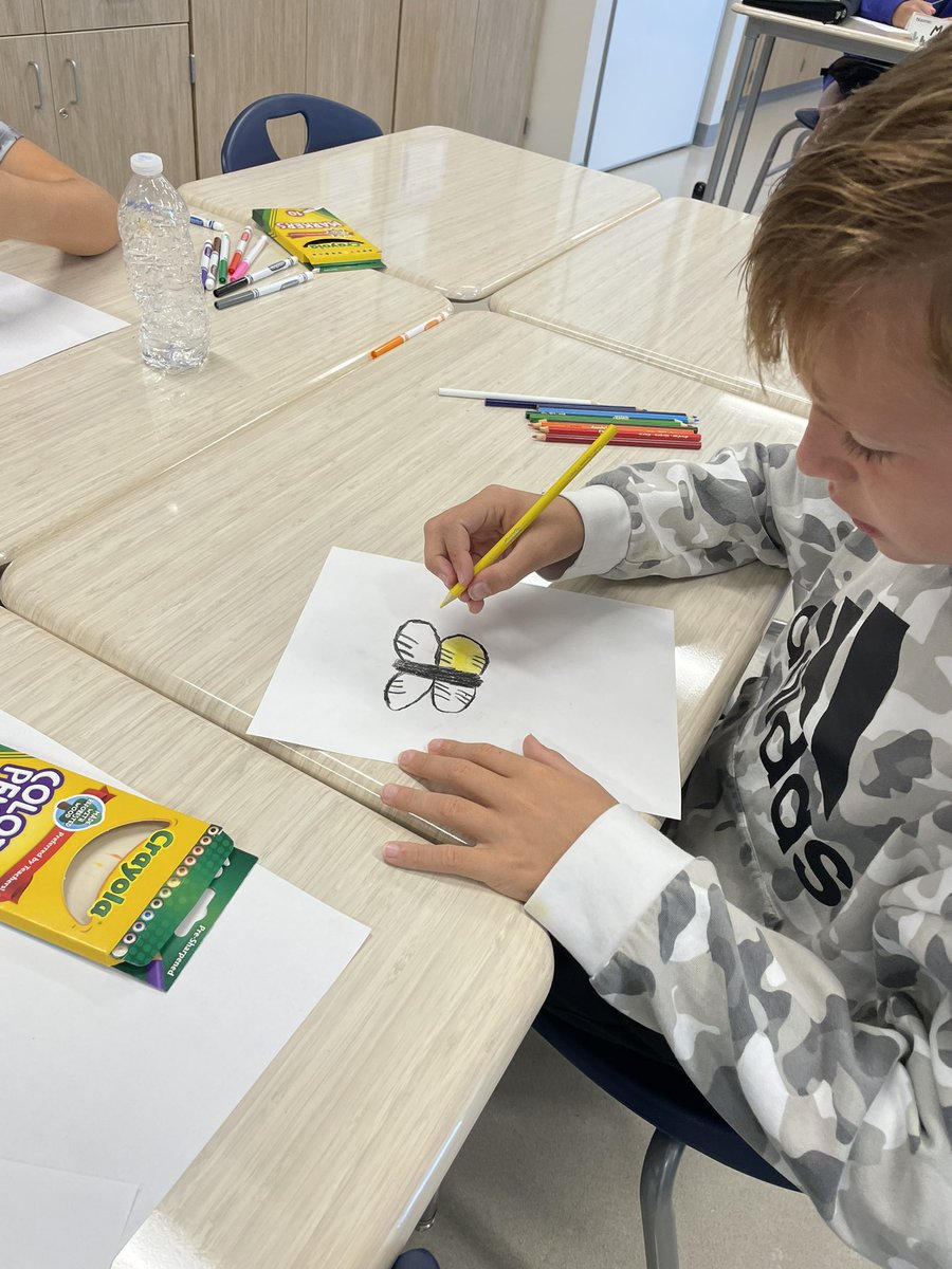 Room 162 did a great job creating their own versions of “Austin’s  Butterfly”. <a href="/WickMiddle/">Wickliffe MS</a>