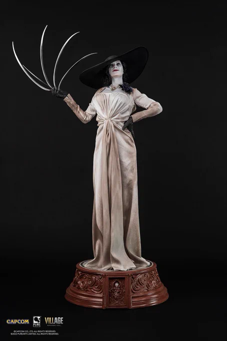 Lady Dimitrescu 1/4 scale statue (Resident Evil Village) 