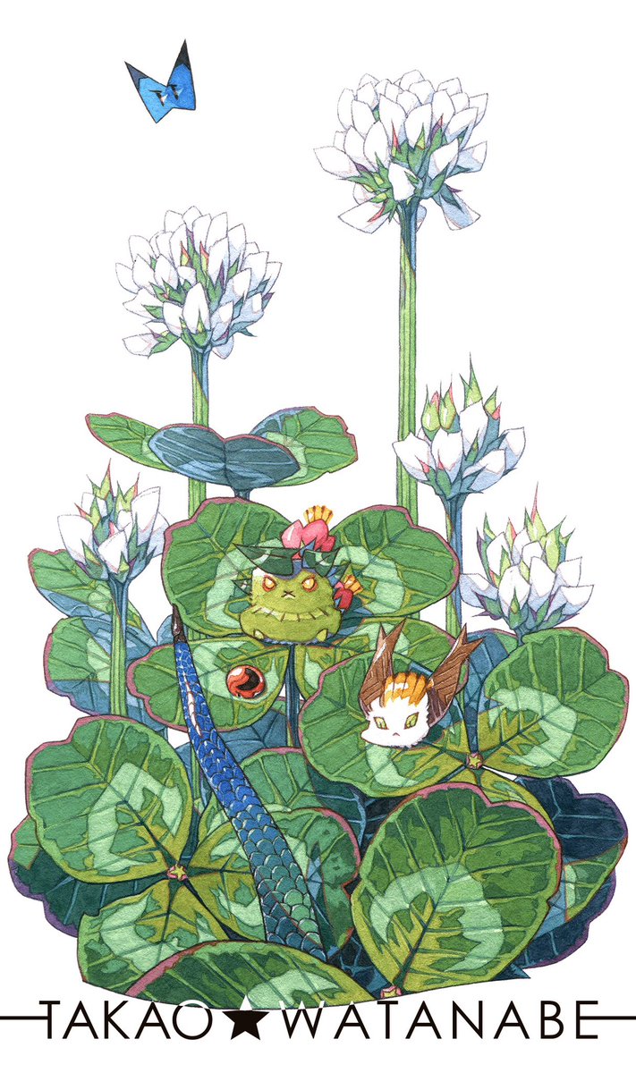 「「今日も横切る」 」|渡辺孝夫のイラスト