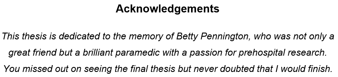 A week of ups and downs - We said our final good-byes to my dear friend & research paramedic @Research_Betty, and just a few days later I finally handed in my PhD thesis. It's dedicated to you Betty. I did it. #bemorebetty