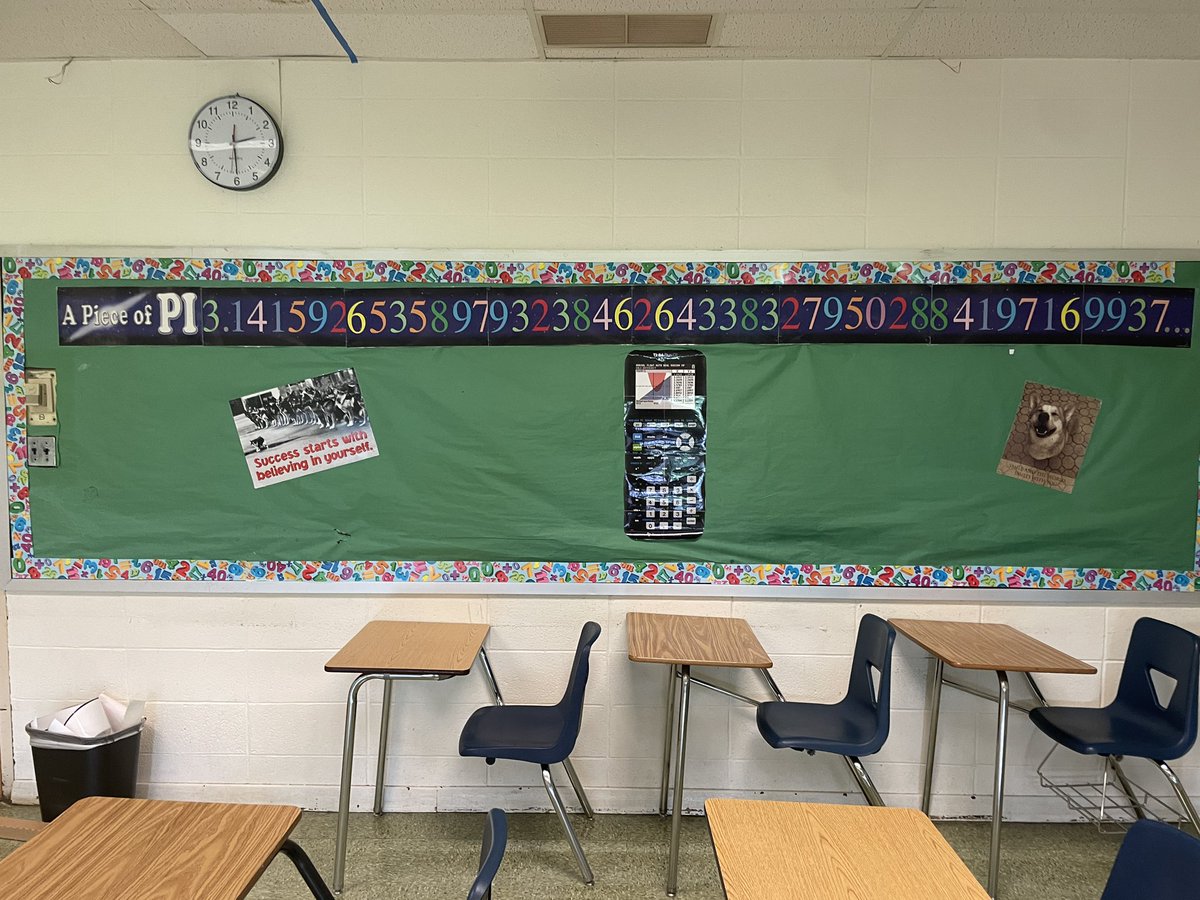 The bulletin boards were all ready for our first day today! Can’t wait to fill up the rest of the space with student work!