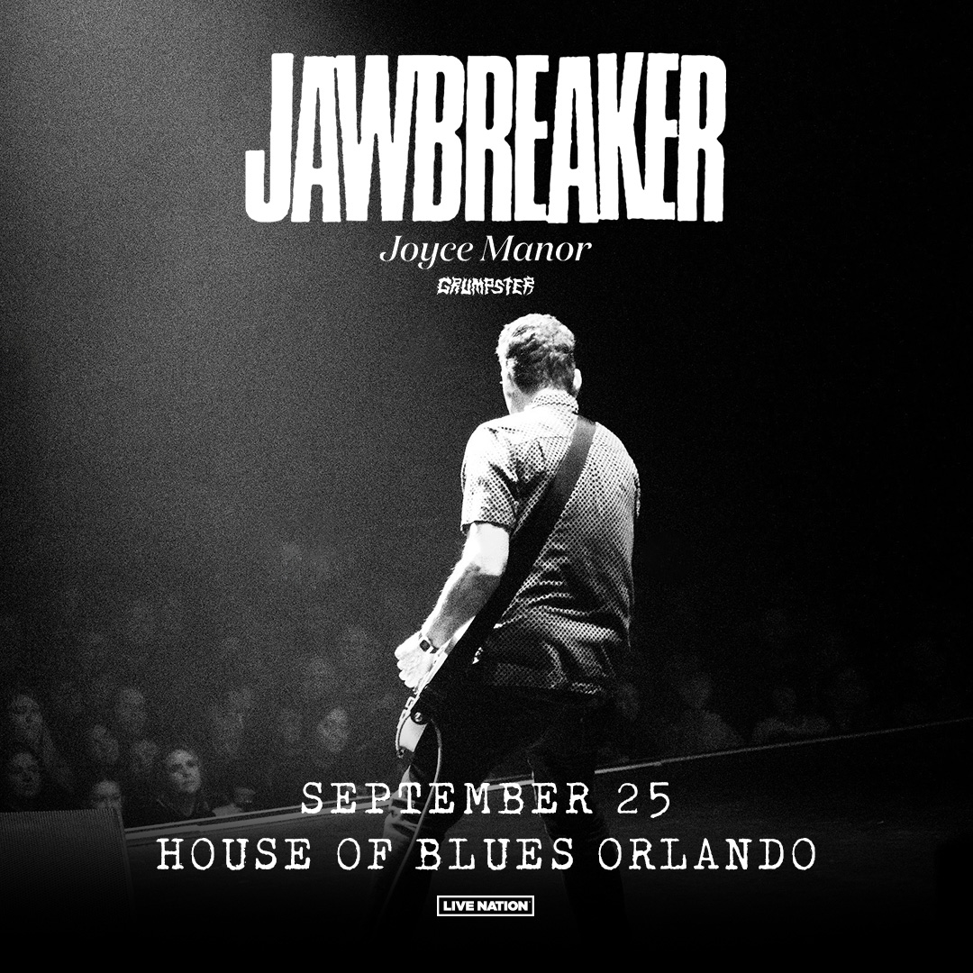 🎸GIVEAWAY🎸 @Jawbreaker w/ @JoyceManor & @GrumpsterCa at @HOBOrlando Sep 25th! • Enter to Win Tix: showsigoto.com/jawbreaker-giv… • Purchase Tickets: ticketmaster.com/event/22005EF4… . . . s/o @LiveNationFL 🖤