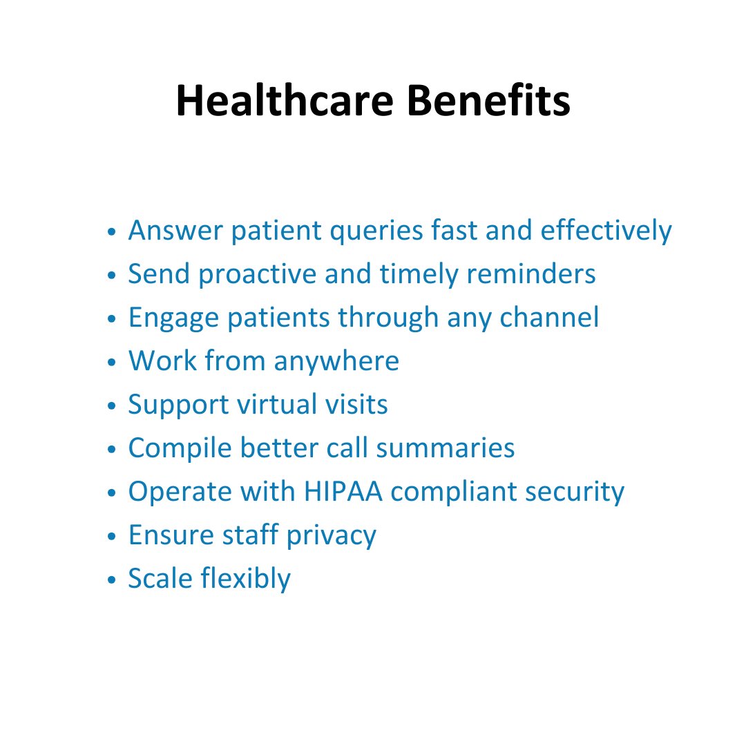 GsolutionzInc's tweet photo. Improve patient experiences, staff productivity, and operational efficiency - all with one communications platform!

Learn more!
https://t.co/piXGHf4xec
#healthcare #communications #Cloud #gsolutionz https://t.co/dJVJX0QyAb