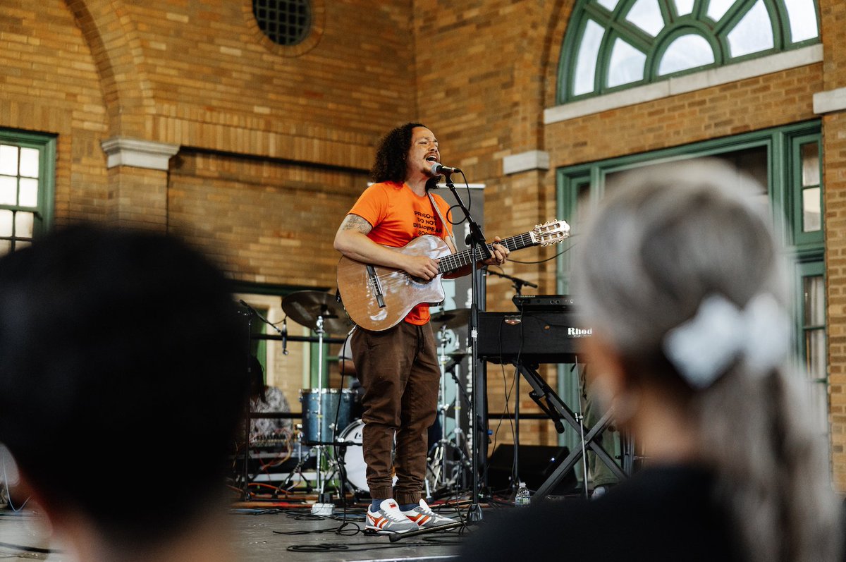 Vocalo's tweet photo. You're in for a treat tonight! Catch the recording of Reclaimed Soul: Live! airing on @ReclaimedSoul. Laugh, cry and dance along to the magical event, featuring @TheOmysband, @PemonRami and, of course, Ayana Contreras.

Tune in from 8-10 pm! 91.1 FM 📻 https://t.co/P0BzOWGyM6 https://t.co/j8BtJyQgaW