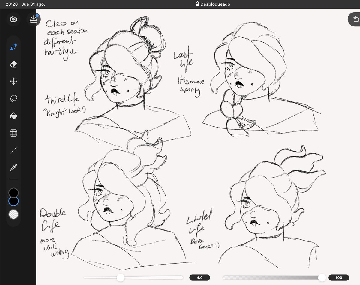 Cleo hairstyles 