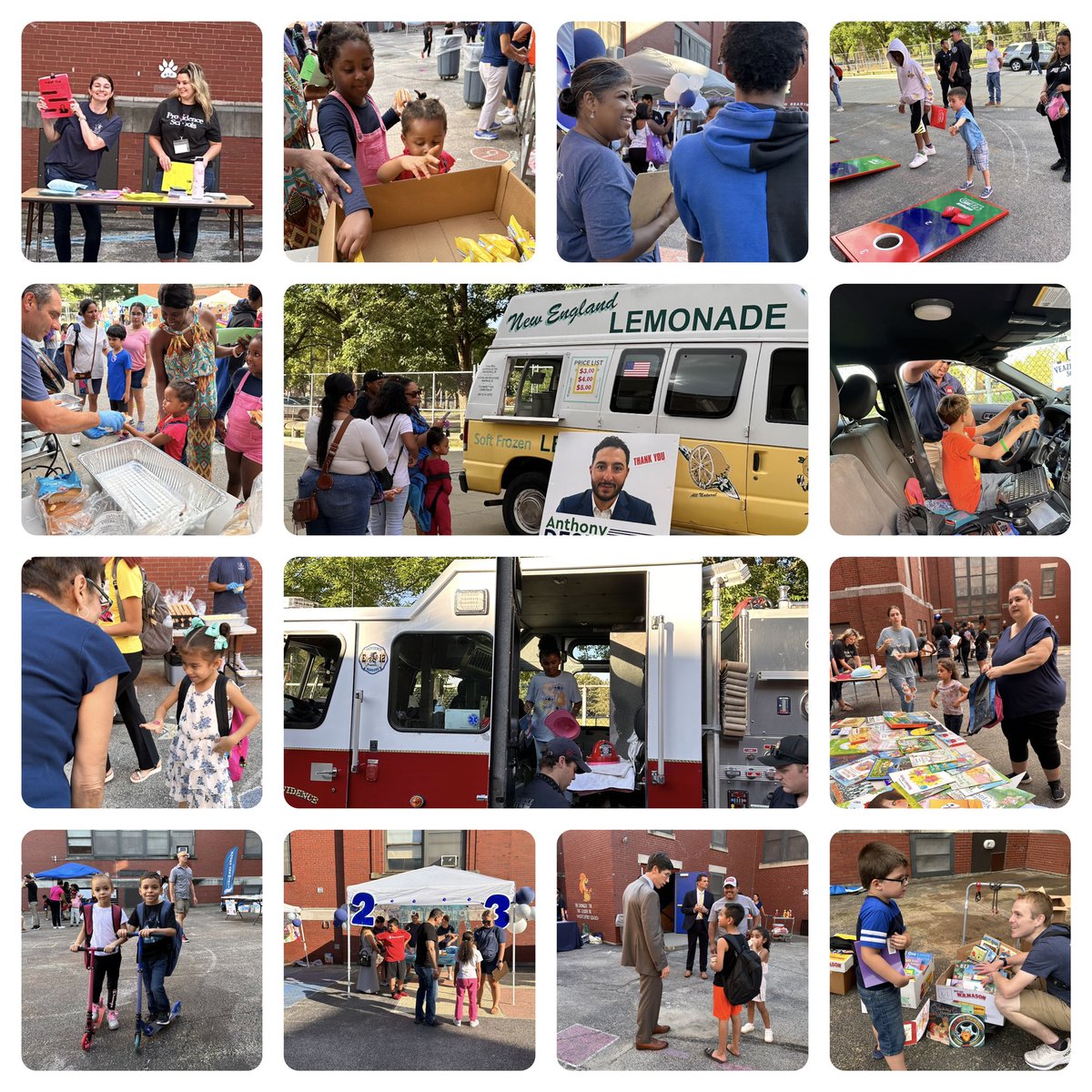 Veazie Street School (@veazielions) on Twitter photo Thanks to everyone who attended our annual Back to School Bash!!! Special thanks to Rep. DeSimone for backpacks and lemonade for our students. We appreciate all of our community partners that supported our event.
<a href="/ProvidenceRIPD/">Providence Police</a> <a href="/RIStatePolice/">RI State Police</a> <a href="/ProvFirefighter/">Providence Fire Fighters</a> <a href="/PVDMayor/">Mayor Brett Smiley</a> Thanks to everyone who attended our annual Back to School Bash!!! Special thanks to Rep. DeSimone for backpacks and lemonade for our students. We appreciate all of our community partners that supported our event.
<a href="/ProvidenceRIPD/">Providence Police</a> <a href="/RIStatePolice/">RI State Police</a> <a href="/ProvFirefighter/">Providence Fire Fighters</a> <a href="/PVDMayor/">Mayor Brett Smiley</a>