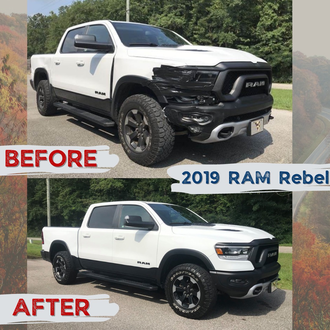 Before and after of this 2019 RAM Rebel!

#greystoneal #VestaviaHills #IndianSpringsVillage #ChelseaPark #pelhamal #pellcityal #caleraal #doglove #hooveral #DogBoarding #DogGrooming #OdenvilleAL #HarpersvilleAL #KittyKennels #PetTaxi #VincentAL