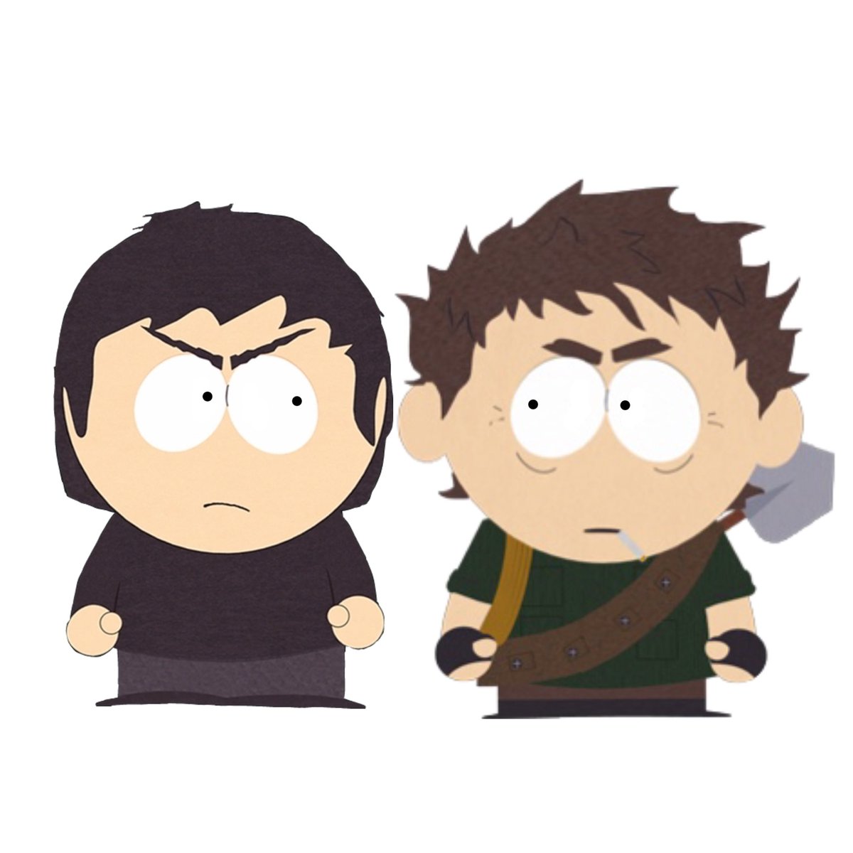 AO3_donutdox's tweet photo. One must imagine their rarepairs making on screen eye contact https://t.co/Mjue7Yj7Vy