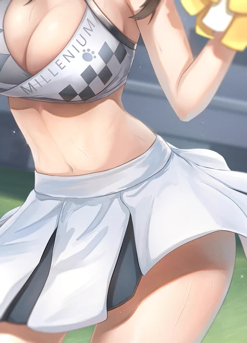 Josie is cheering you on! She believes in you~#Commission #commissionsopen #コミッション 