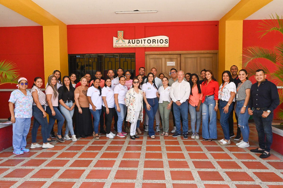 UGsedeMaicao's tweet photo. Éxitosamente 🌟, terminó la visita de pares académicos en la Sede Maicao📍. En esta, se verificaron las condiciones institucionales de Uniguajira para promover una cultura de calidad en la educación del departamento.✅🤩 https://t.co/aDQFibz6JA