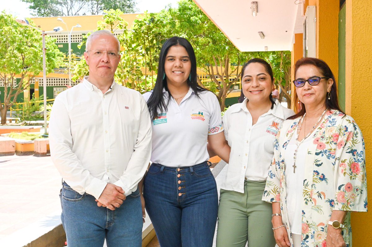 UGsedeMaicao's tweet photo. Éxitosamente 🌟, terminó la visita de pares académicos en la Sede Maicao📍. En esta, se verificaron las condiciones institucionales de Uniguajira para promover una cultura de calidad en la educación del departamento.✅🤩 https://t.co/aDQFibz6JA