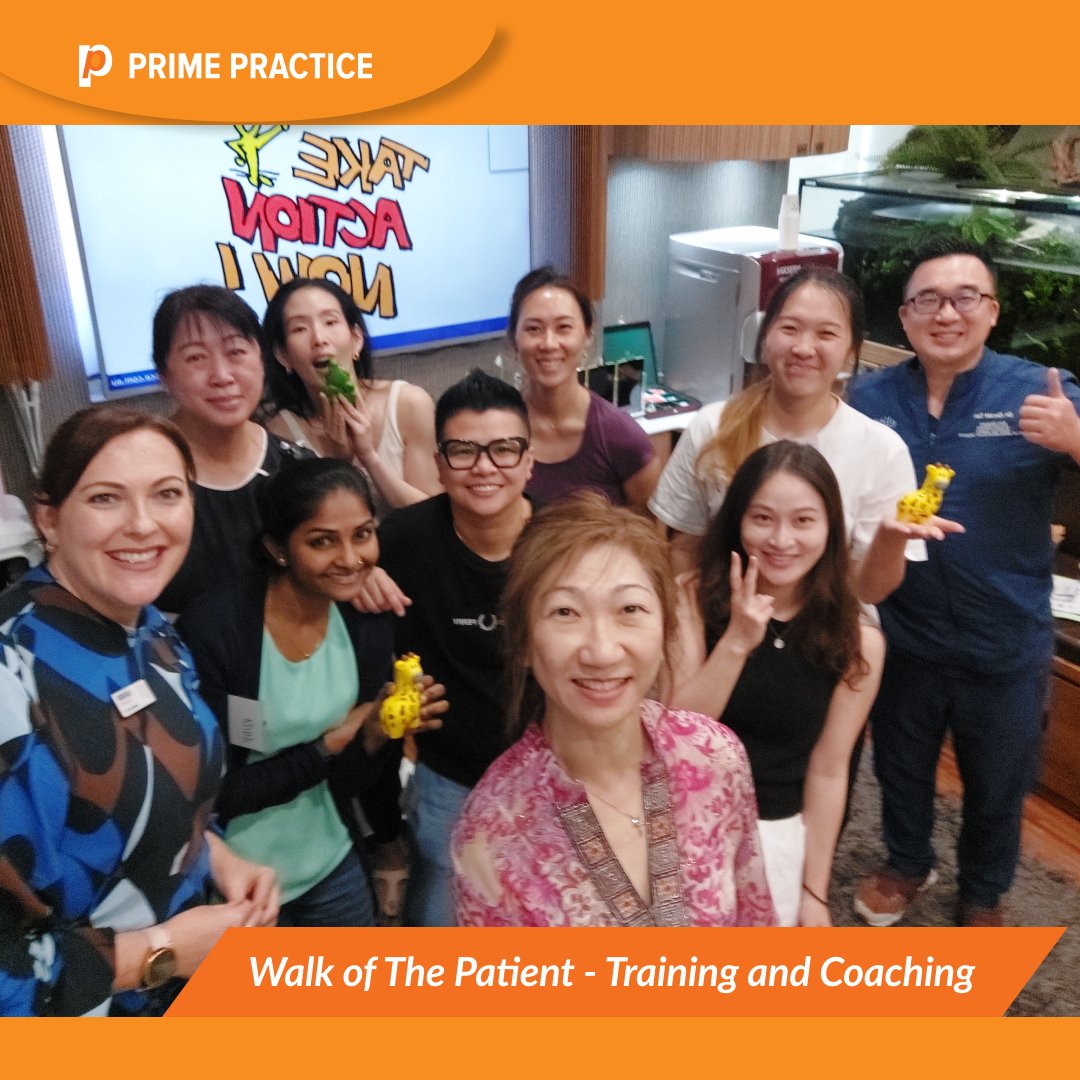 PrimePractice's tweet image. Recently, we teamed up with Elite Dental Group for an enriching "Walk of the Patient" experience led by Coach &amp;amp; Consultant (and former Practice Manager) Louise Howlett.

Hats off to Elite Dental Group for their commitment and effort! 

Learn more here: bit.ly/3L4loSf