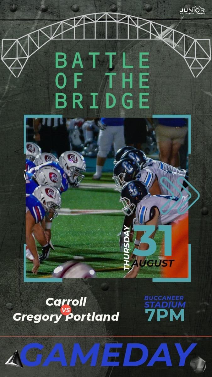 Let’s gooo!  Good luck to my forever favorite team… the Mighty Carroll Tigers! #TPND