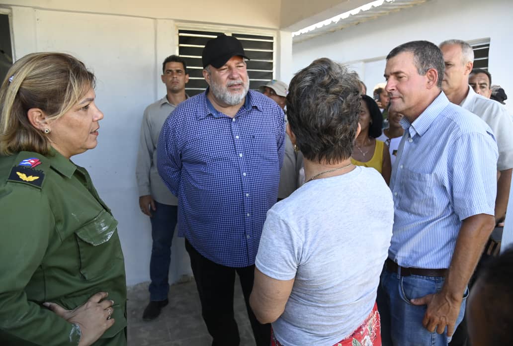 Recorrimos, además, las áreas del Surgidero de Batabanó en #Mayabeque, provincia afectada por el paso de #Idalia con algunas inundaciones y donde ya hoy están restablecidas las comunicaciones y el servicio eléctrico.
