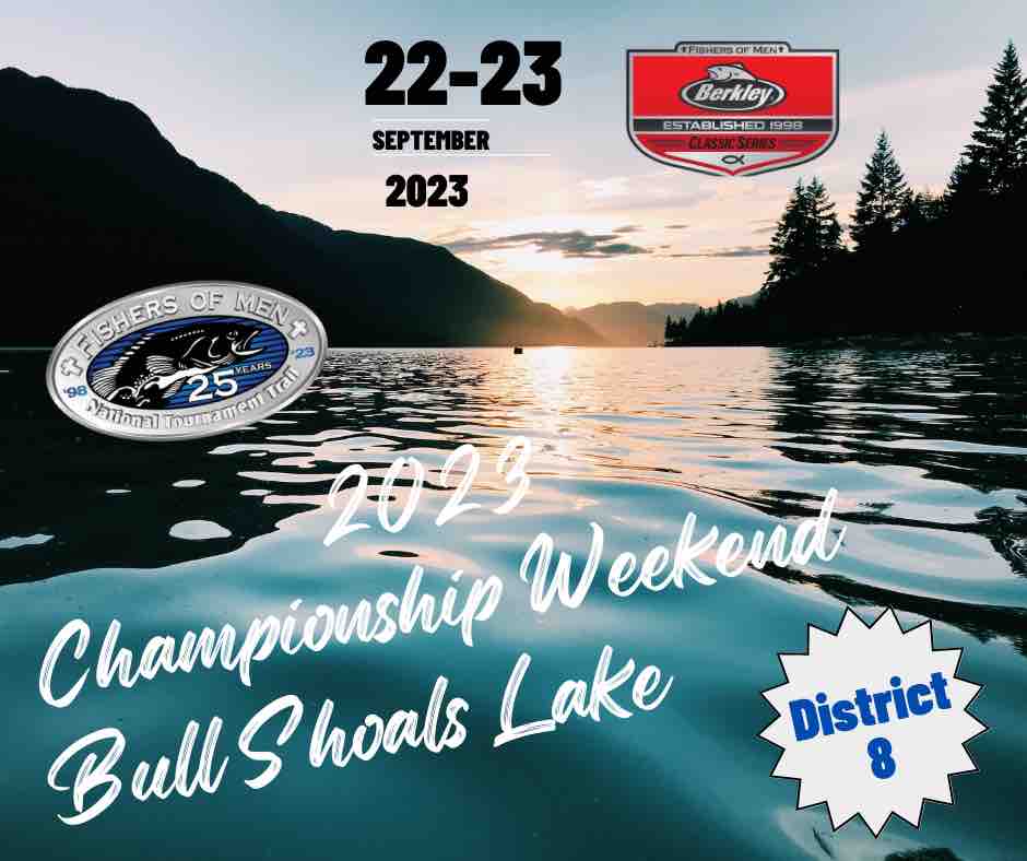 FOMNTT's tweet image. District 8 Championship, presented by Realtree Fishing  will be on Bull Shoals Lake in Arkansas in September 
#fomnation #realtreefishing #berkleyclassicseries