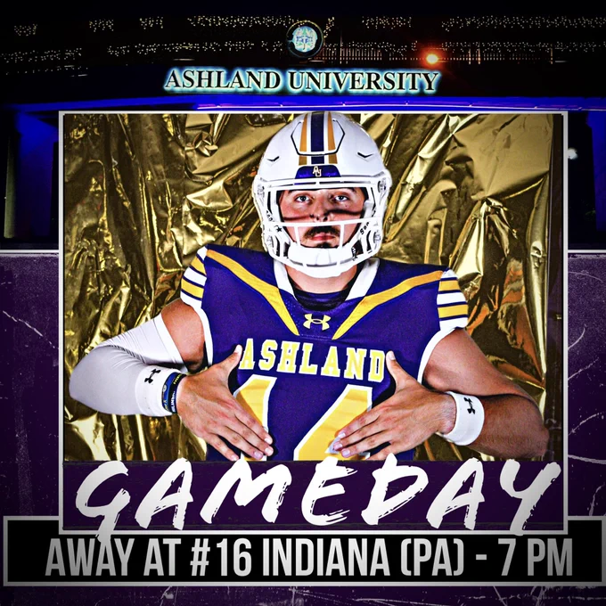 D2Fbal's tweet photo. @AshlandFB NCAA D2 Football Opener Season

🏈 Ashland Vs Indiana (PA)
📅 Thursday, August 31, 2023
⏲️ 7:00 PM
Link Game on: https://t.co/vmdge3zZdF https://t.co/3h5S5Ks4T3