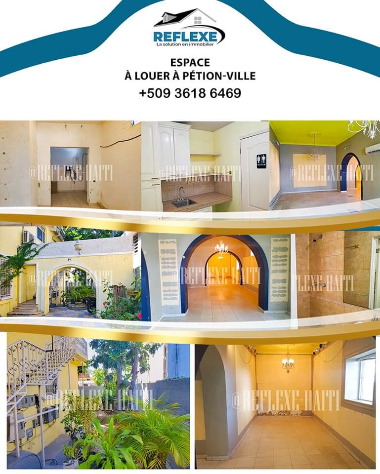 reflexeimmo's tweet photo. Espace commercial à louer à Pétion-Ville.

Appelez-nous ou écrivez-nous au: +509 3618-6469

Visiter notre site web: https://t.co/XyvDk0kLfh

#reflexe #immobilier #realestate #mortgage #bestdeal #Haïti #ayiti #realtor #realestatemarketing #realestateagent #house #forrent #alouer https://t.co/xsYrd0QYH5