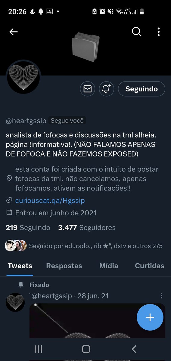 arletkittys's tweet photo. Saudades de quando eu fiz a melhor conta de fofoca do anitwt https://t.co/pGFCg3AOEj