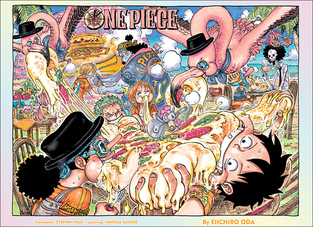 One Piece, Ch. 1,091: Sentomaru tries to hold off Admiral Kizaru at the coast! Read it FREE from the official source! bit.ly/3QSiROq