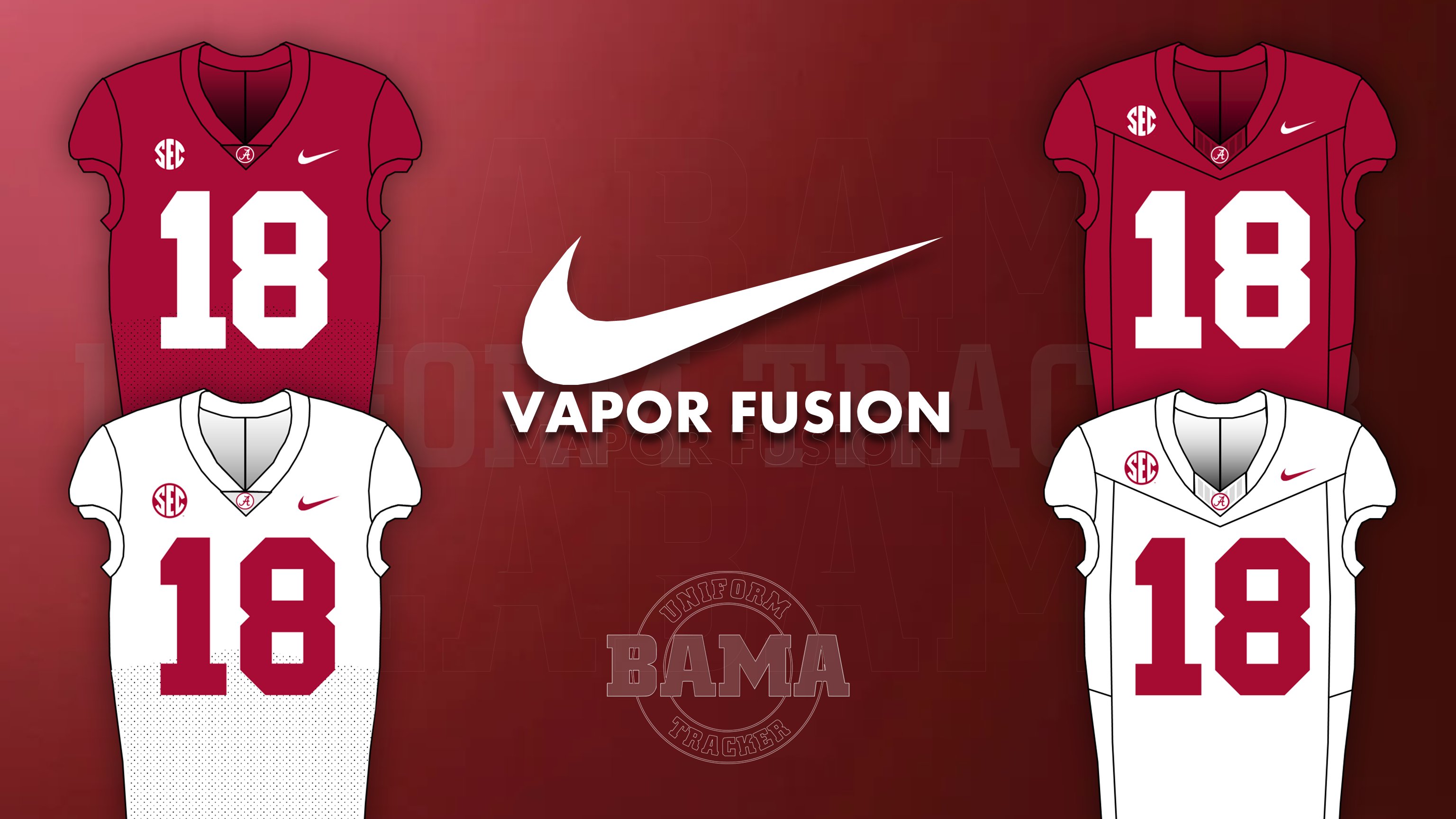 BAMA Uniform Tracker BamaUniTracker X