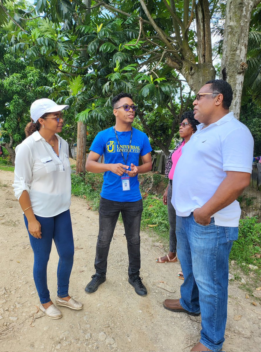 #ConstituencyHappenings #StJamesWestCentral Granville Community Centre grounds site inspection and measurements now done in preparation for installation of free community wifi.