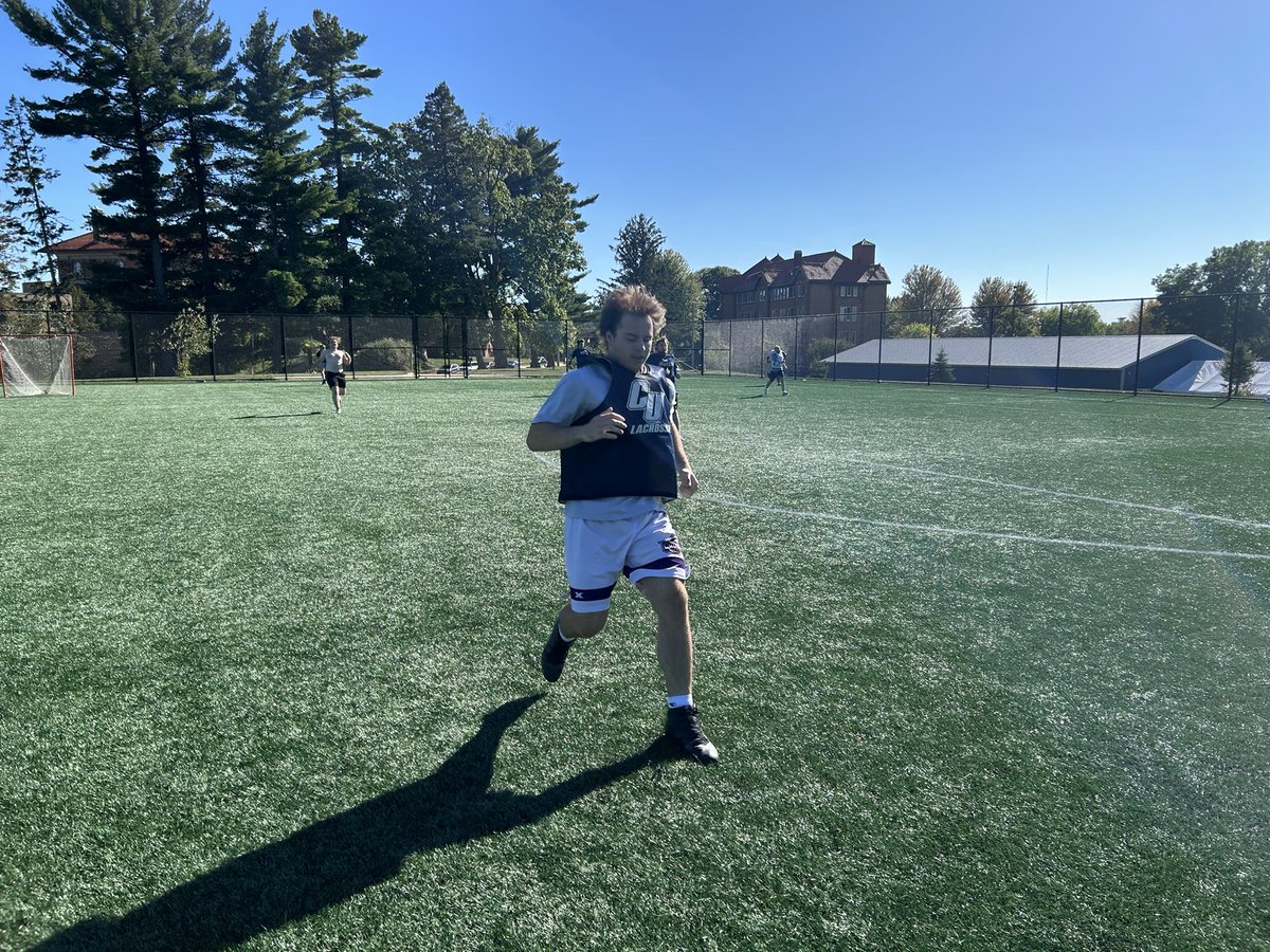CUPrideMLax's tweet photo. Scenes from Fall Day 1. 

#RollPride https://t.co/gkKprdsCG6