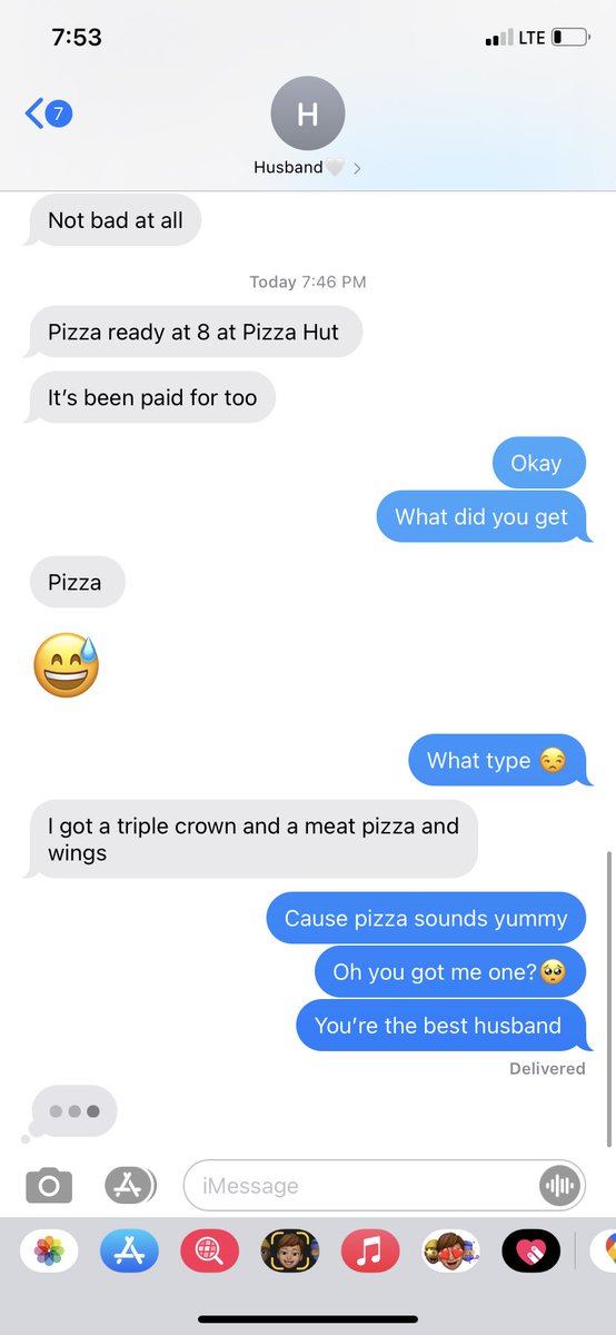 jennyblahey's tweet photo. I even said I didn’t want or need to order food but he knew better🥰🥺 https://t.co/4SjuaHtV5r