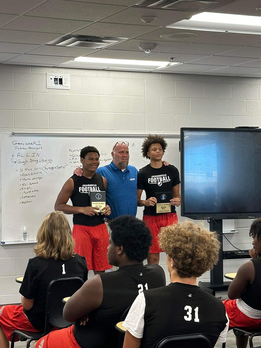 Mathew Harris is also last week’s player of the week. Mathew is an all around football player. He’s always willing to get the job done. #Allin #TSD