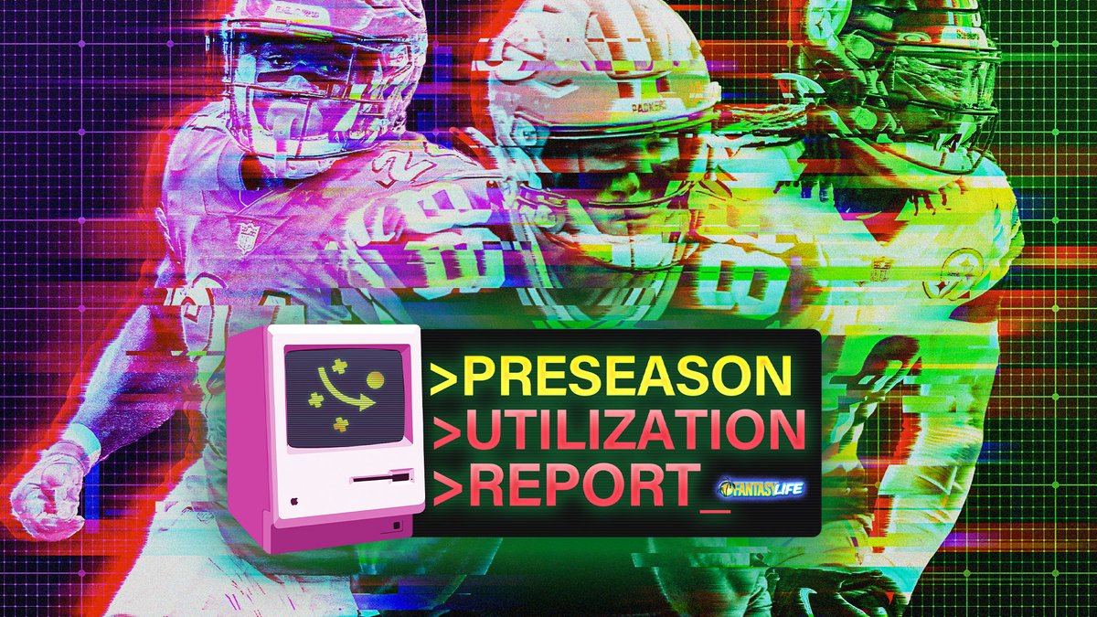 The Utilization Report is LIVE! 📈 Calvin Ridley 🚨 Diontae Johnson @dwainmcfarland shares the biggest utilization takeaways from Week 3 of the NFL preseason. Read here: tinyurl.com/5n876h5n