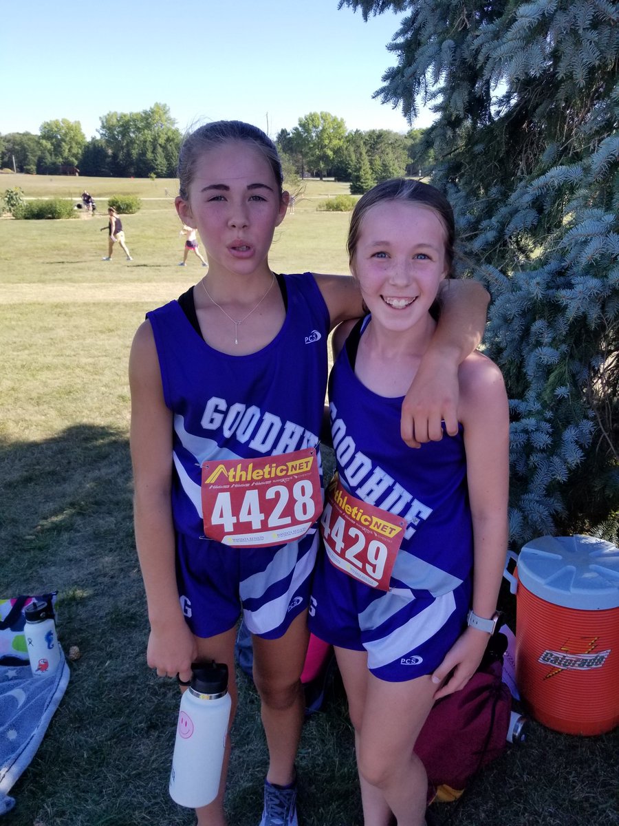 A fun run meet tonight at Stewartville.  Boys and girls ran hard in the heat.  Huge shout out to Mari O'Connor... 7th place in a very tough meet!  Go Wildcats! <a href="/goodhueschool/">Goodhue School</a>