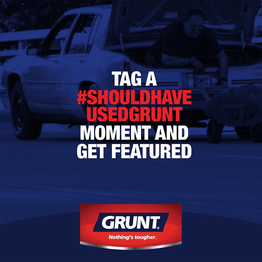 usegrunt's tweet photo. Have you got a #ShouldHaveUsedGRUNT moment?
Tag us in your post or message us and get featured.
Always remember to safely secure your load. Need help using our product? Head over to our GRUNT YouTube channel for tutorials and tips. https://t.co/W63LZBHMdf
