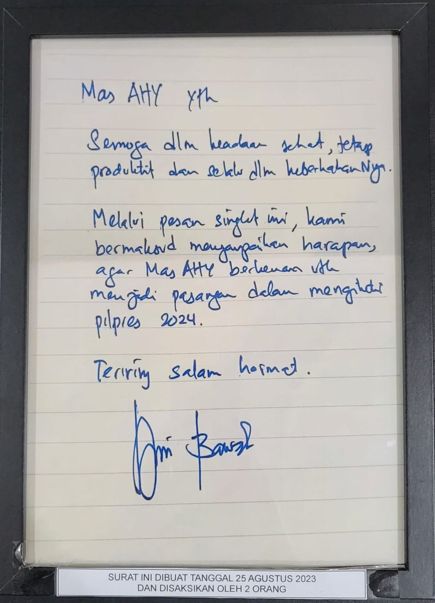 Andiarief__'s tweet image. Surat Capres @aniesbaswedan, selama ini kita mengkritik pemimpin yang membohongi rakyat. Akan ada yang lebih dahsyat bohongnya?