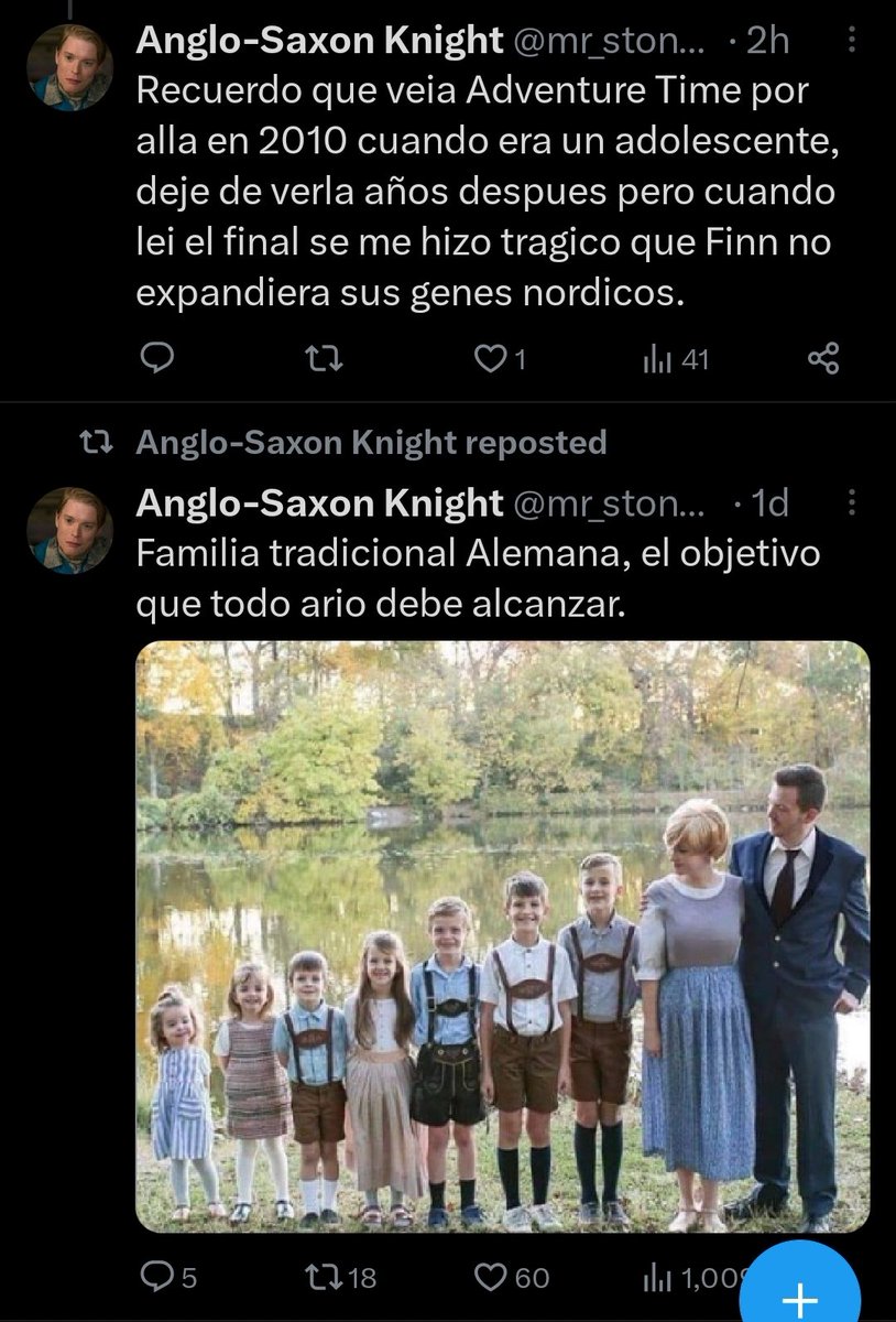 nextgen_genius's tweet photo. "Finn no expandió sus genes nórdicos 😭". 

Los Doomtards tienen pura mierda en la cabeza, enorgullecen a su amo Doomentio. Siempre están relacionando todo con su nazismo de mierda. "Qué buen clima... los rayos dorados del sol brillan cuál pelos púbicos rubios... de niño ario". https://t.co/WLnjdS0bT7