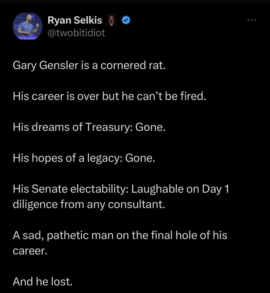 ZachRector7's tweet photo. Wow! 👀

Gary Gensler getting called out! 

Pressure is building! https://t.co/WLD8ECPgfk
