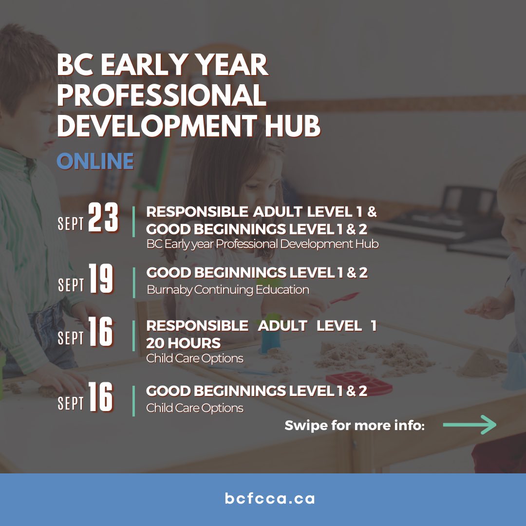 BCFCCA's tweet photo. Registration is now open for the following courses : https://t.co/1GhwBvDhRc