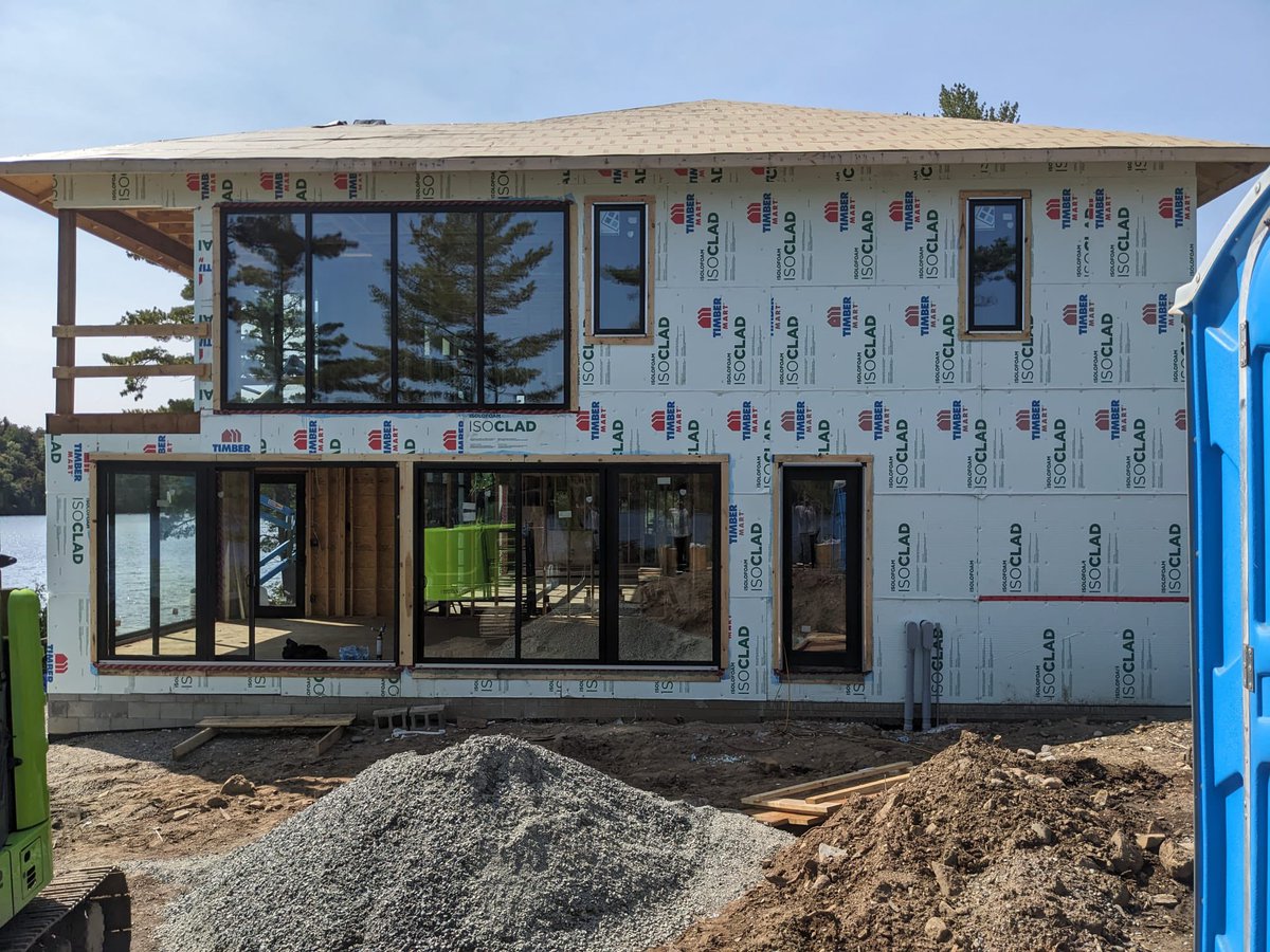 MikeBruno12's tweet photo. Our latest project in Sault Ste. Marie, Ontario.
Thank you to our clients Ruscio Construction for choosing our series 400 Altitude window for this project.  Can’t wait to the see new build finished. https://t.co/YPym0y8jox