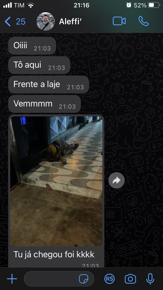 MarllosRodrigu1's tweet photo. Não me respeita mesmo @1aleffi kkkkkkkkkkk https://t.co/onA5o4WjBD