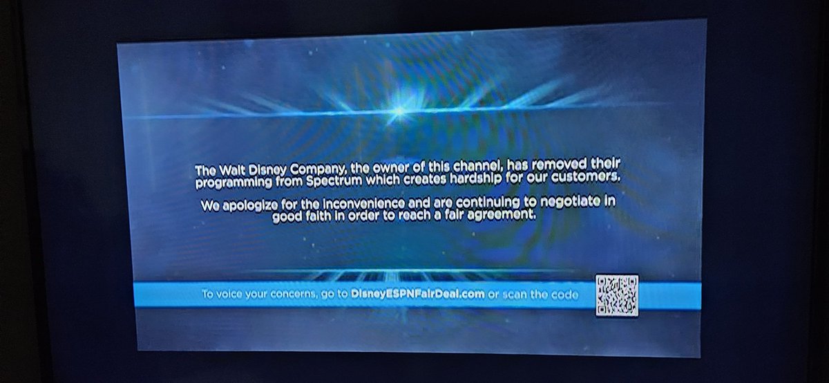 ShinyElishaR's tweet photo. @Ask_Spectrum @espn @TennisChannel @SpectrumSuck Oh shit now channel 7 is gone. And i just paid my damn @Ask_Spectrum bill that went up $14 on this billing. So basically all the affiliates are black. #NoUSOpen #USOpen https://t.co/gxB4jnahhB