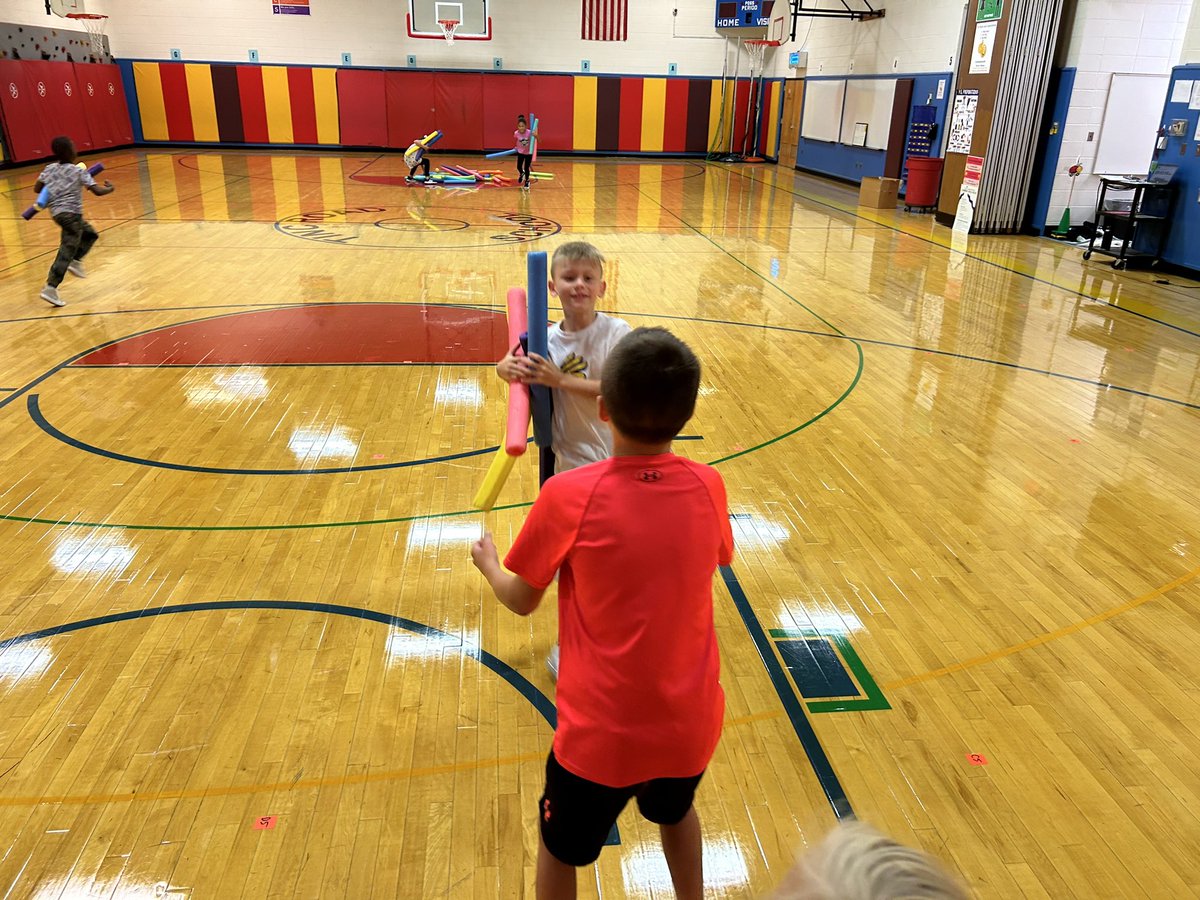 “Oodles of noodles” was a blast for Mrs. Healing’s 3rd grade class today. Great job today!