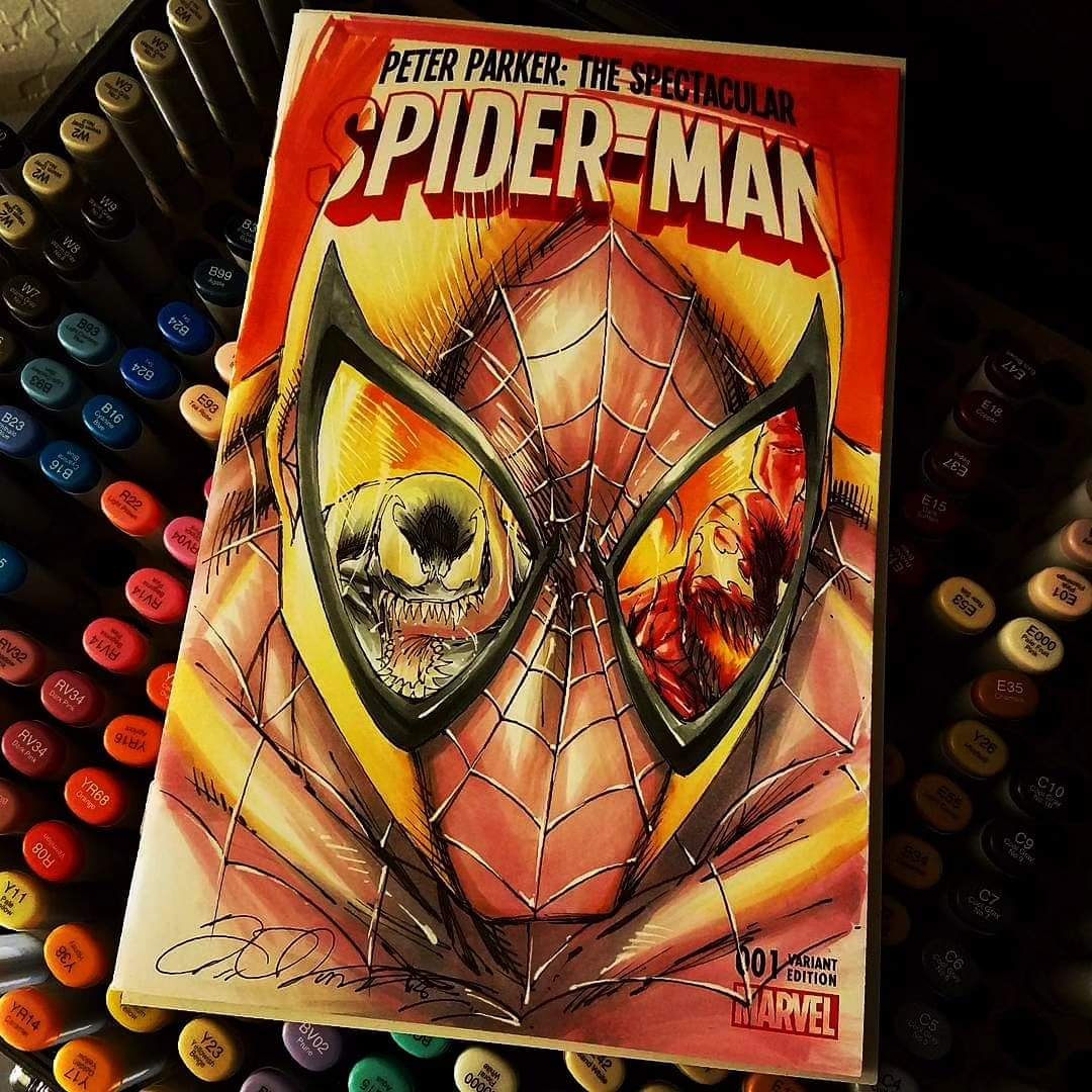 shelbywankenobi's tweet photo. Here's some reflective eyes #SpiderMan sketch cover commissions that I drew long, long ago #idrawcomics #indiecomics #indiecreator #comicart #comicbooks https://t.co/CTdh9iAYmS
