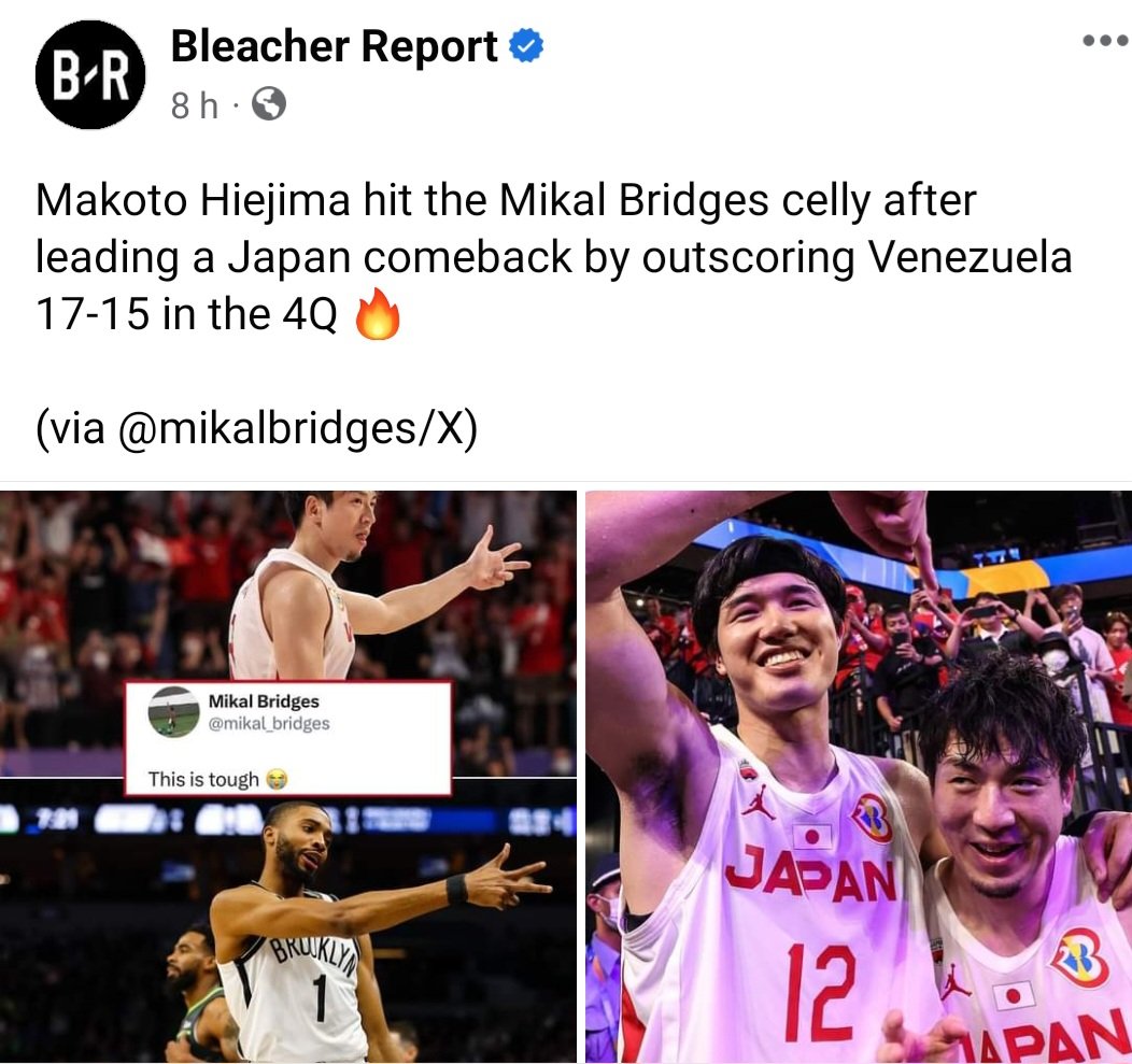 8 years later, Makoto Hiejima and JPN  are the clear champs in Asia...

Congrats, JPN. Nakakainggit kayo 😭