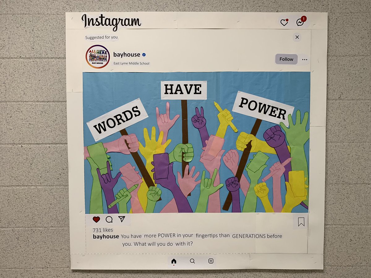 EastLymeMS's tweet photo. Some of our new bulletin boards! https://t.co/1JfbZnJAzc