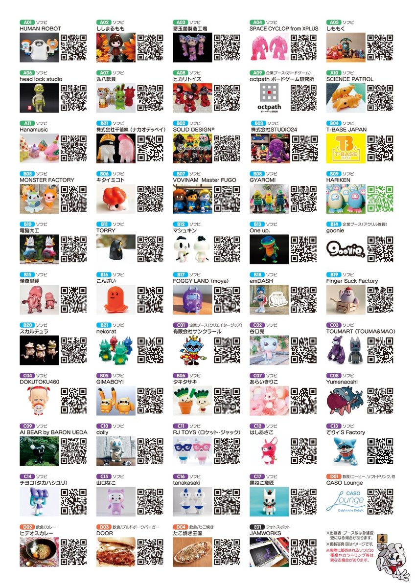 sofuvicon's tweet photo. ソフコンVol4まであと1ヵ月となりました！
皆様のお越しを運営一同、心よりお待ちしております！
参加クリエイター、メーカー、ショップのご紹介と
ブースの配置図、入場時の注意事項など記載しております。一読宜しくお願い致します！
こちらはパンフレットとして配布も致します。

#ソフコン https://t.co/nwKy4KcyUl